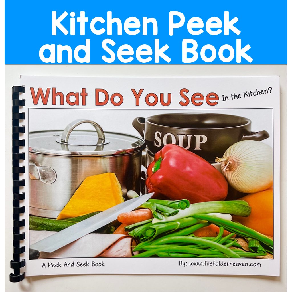 Kitchen Peek And Seek Book