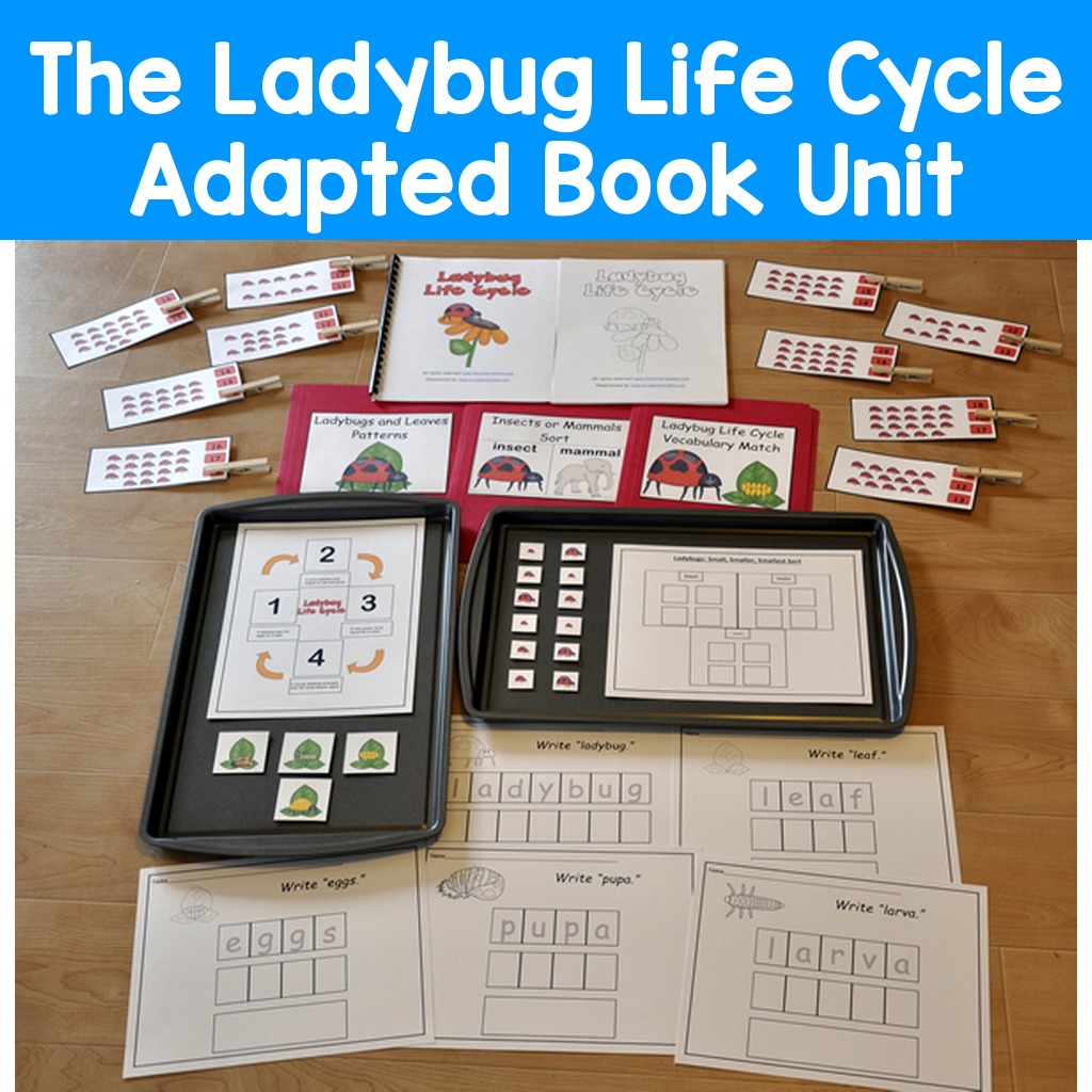 The Ladybug Life Cycle Adapted Book Unit