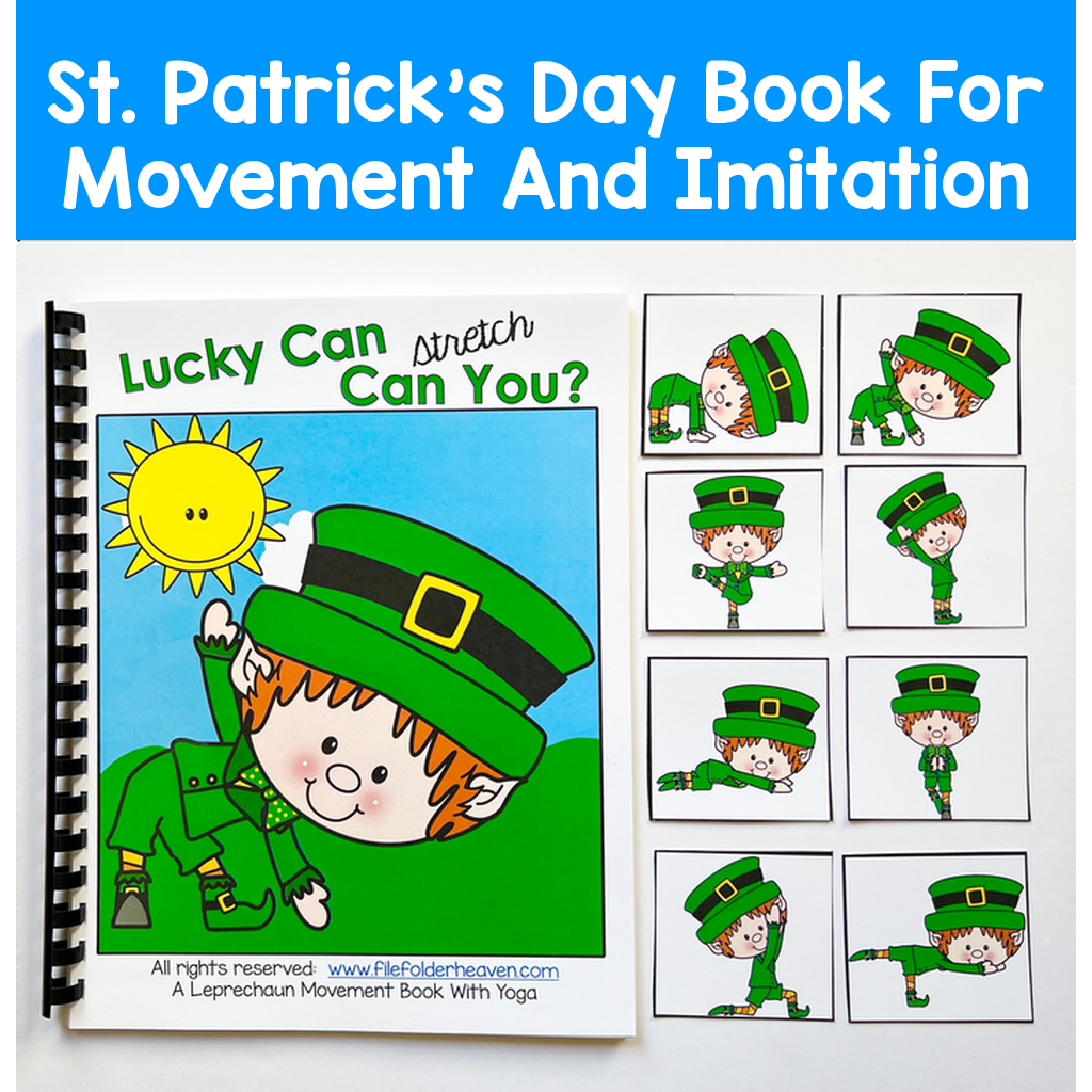 St. Patrick's Day Book For Movement And Imitation