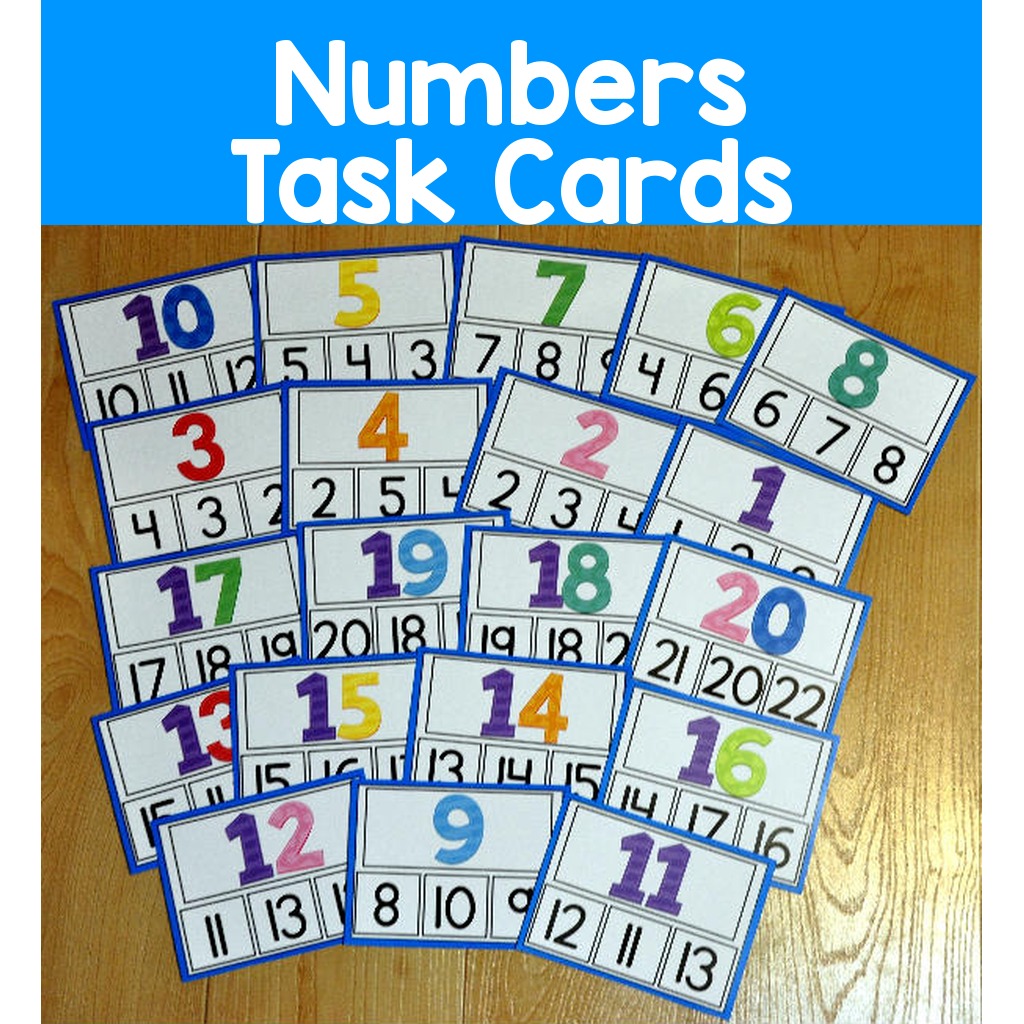 Numbers Task Cards