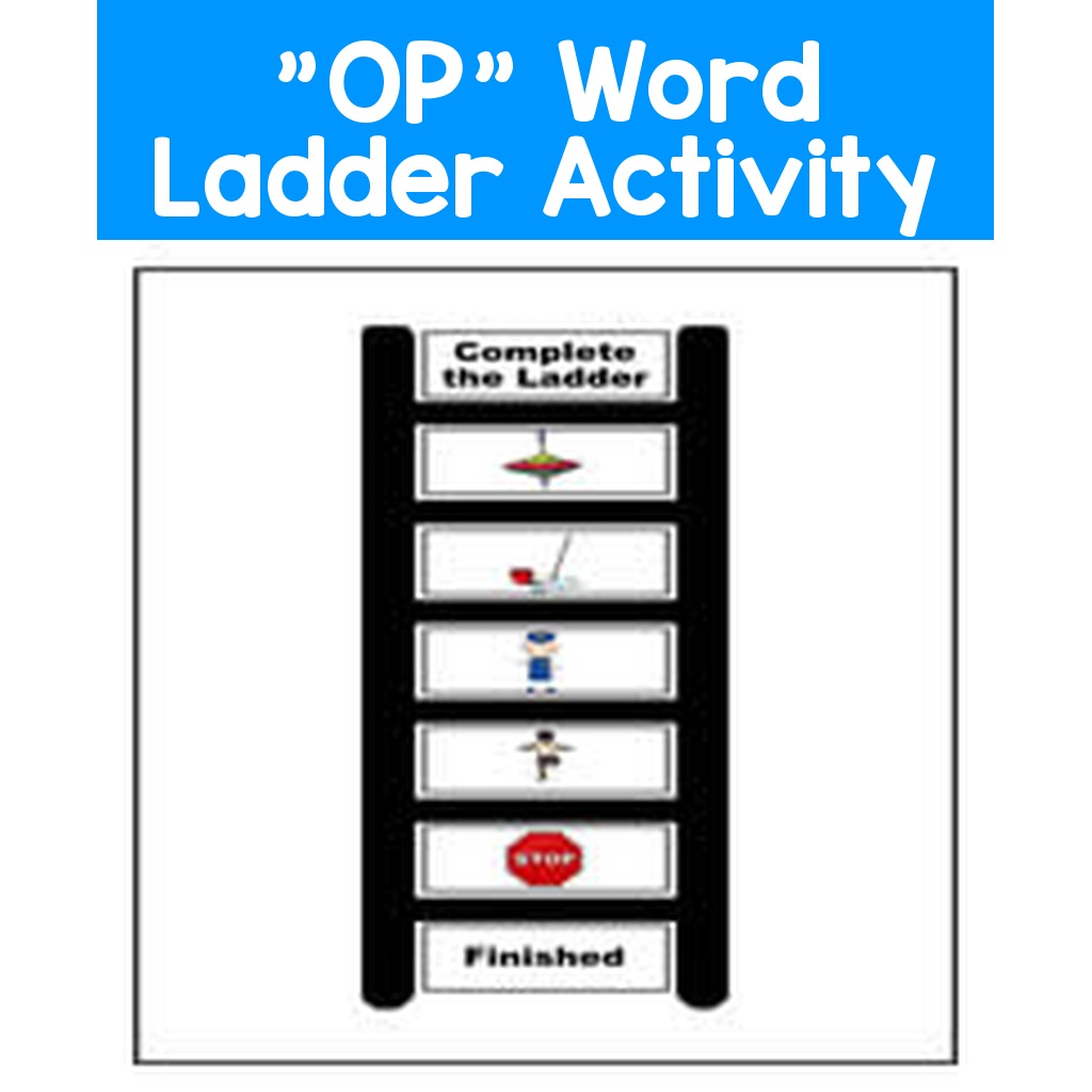 "OP" Word Ladder Activity
