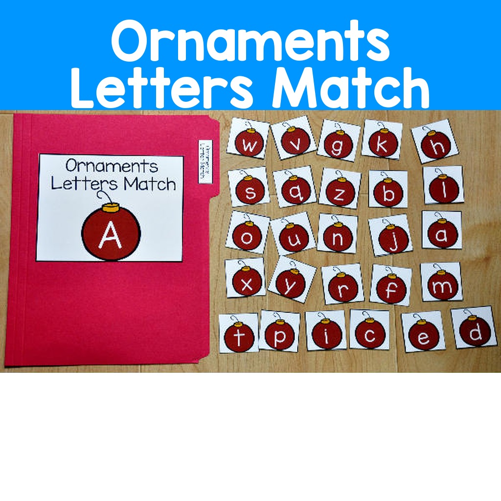 Ornaments Letters Match