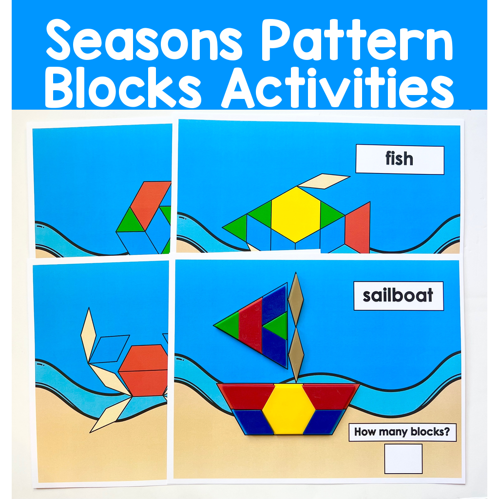Seasons Pattern Blocks Activities