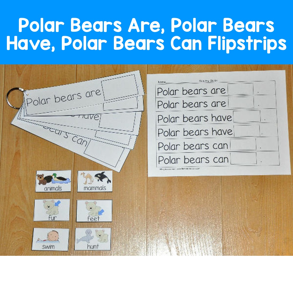 Polar Bears Are, Polar Bears Have, Polar Bears Can Flipstrips