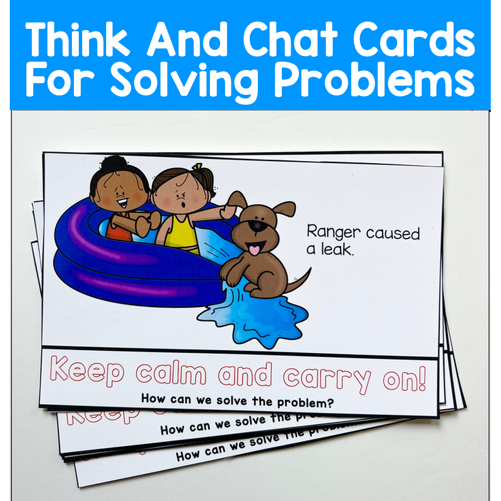 Think And Chat Cards For Solving Problems