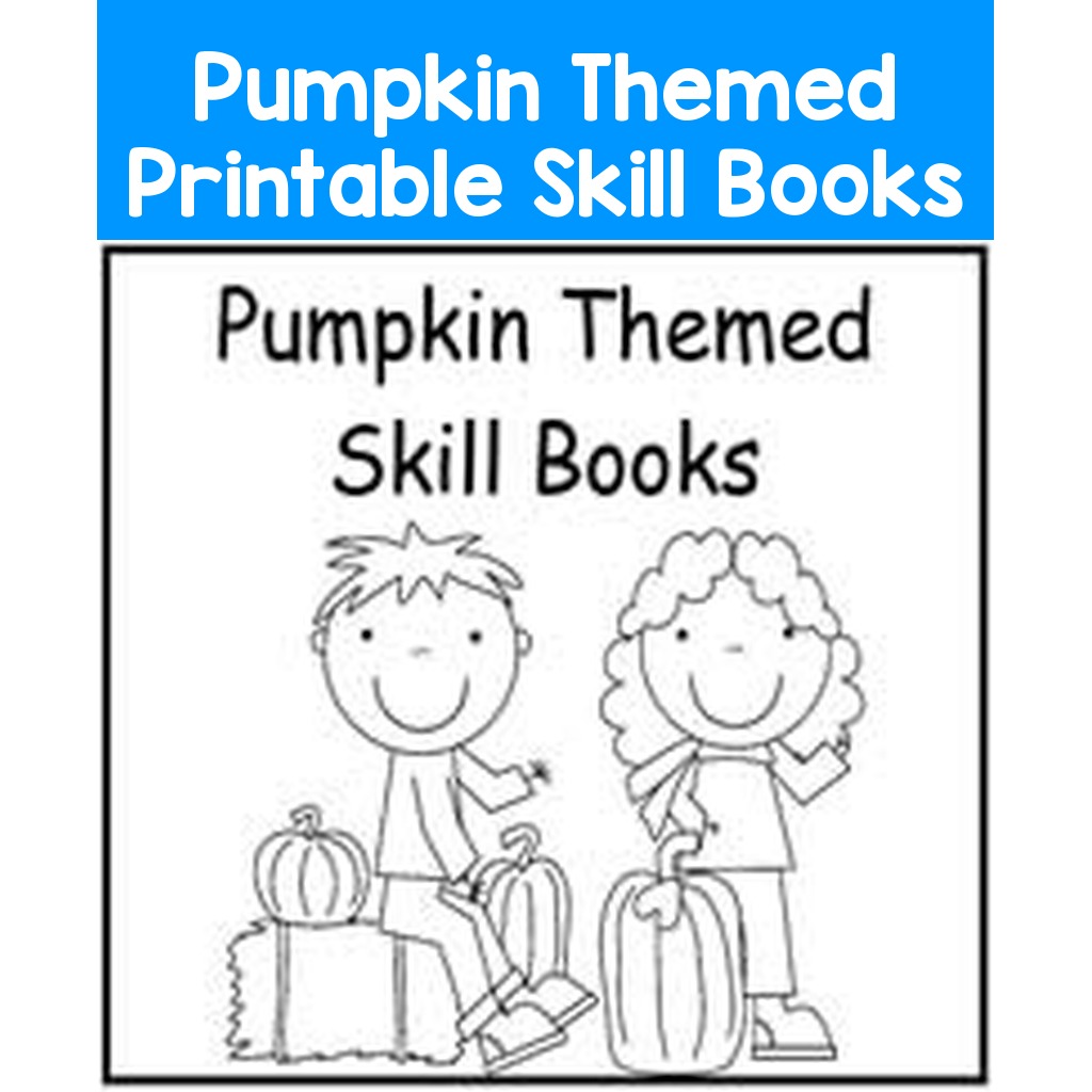 Pumpkin Themed Printable Skill Books