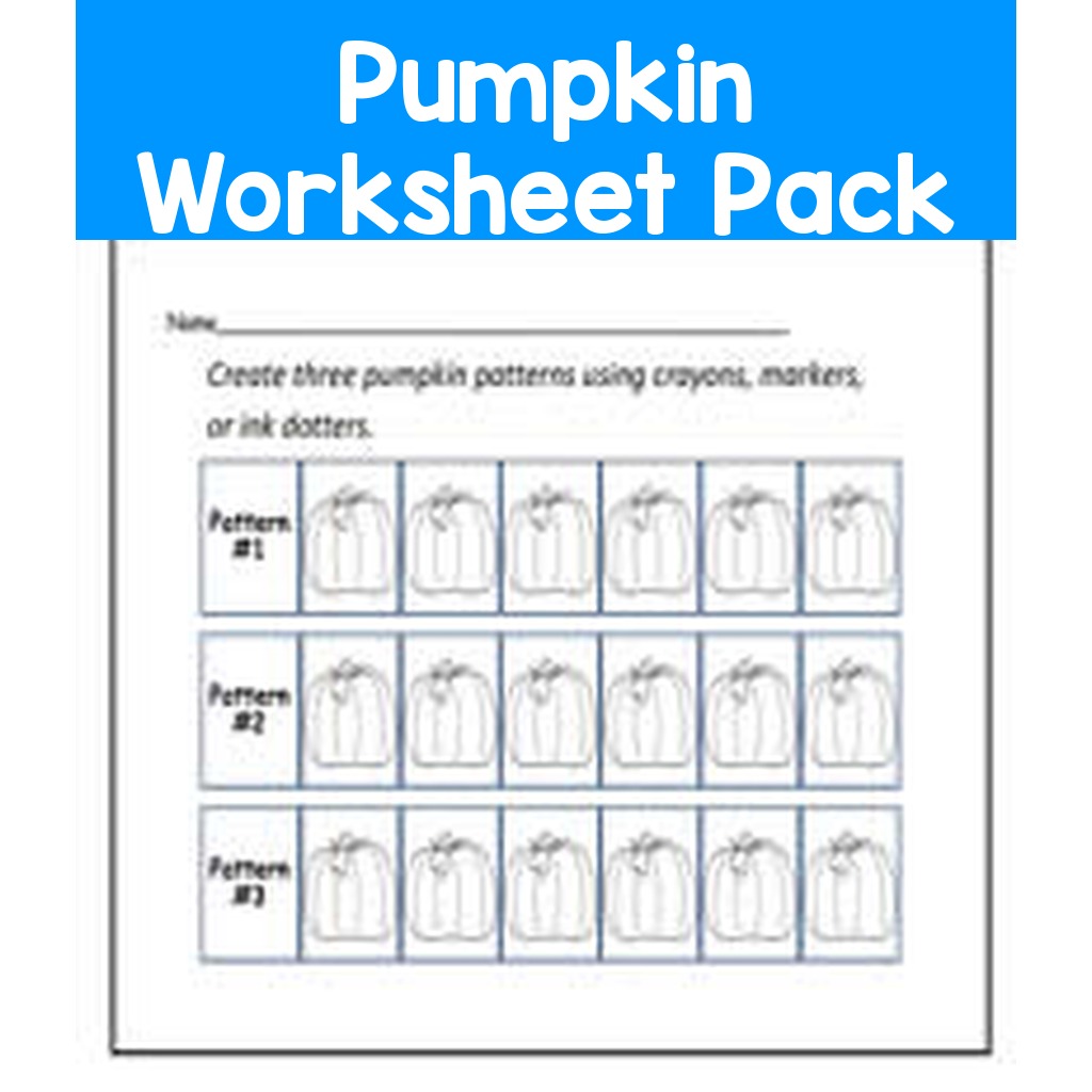 Pumpkin Worksheet Pack