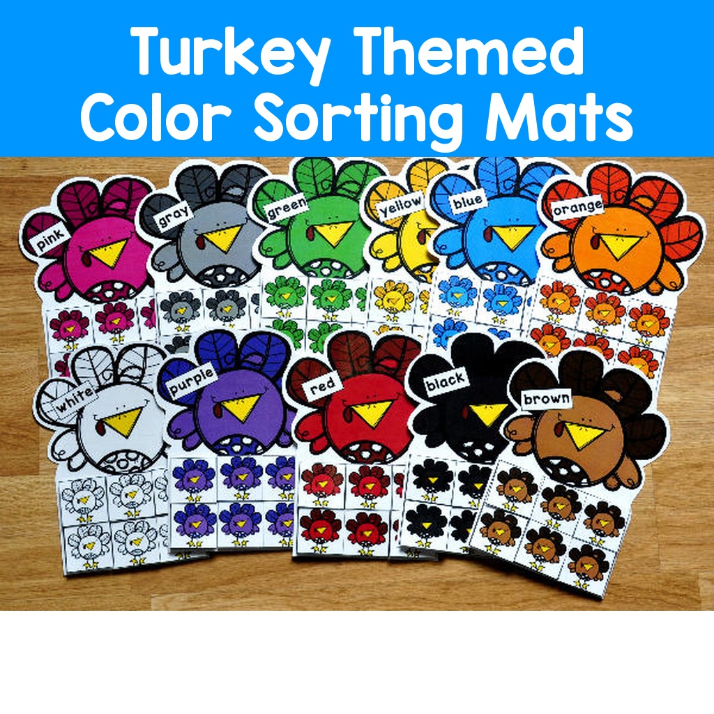Turkey Colors Sorting Mats