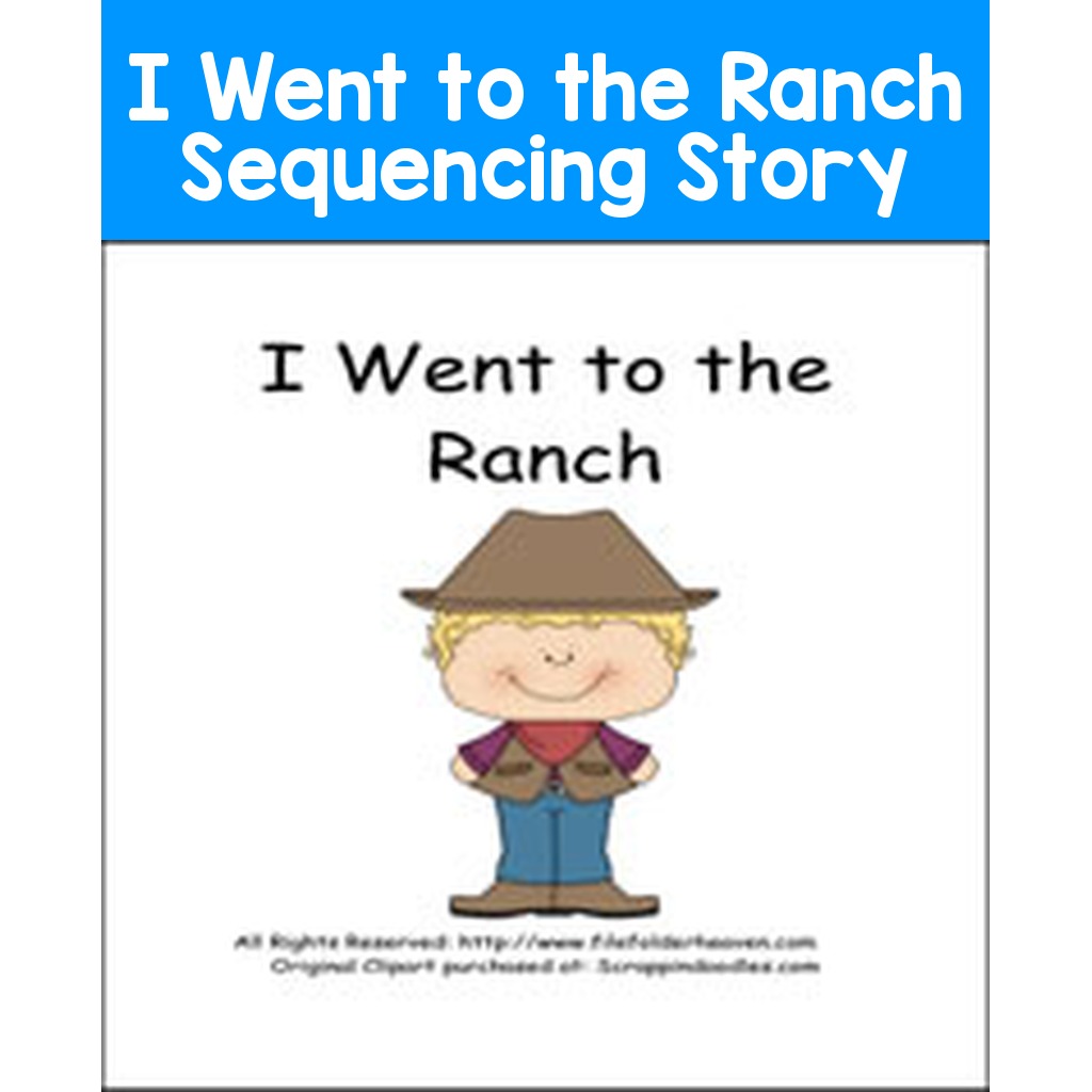 I Went to the Ranch Sequencing Story