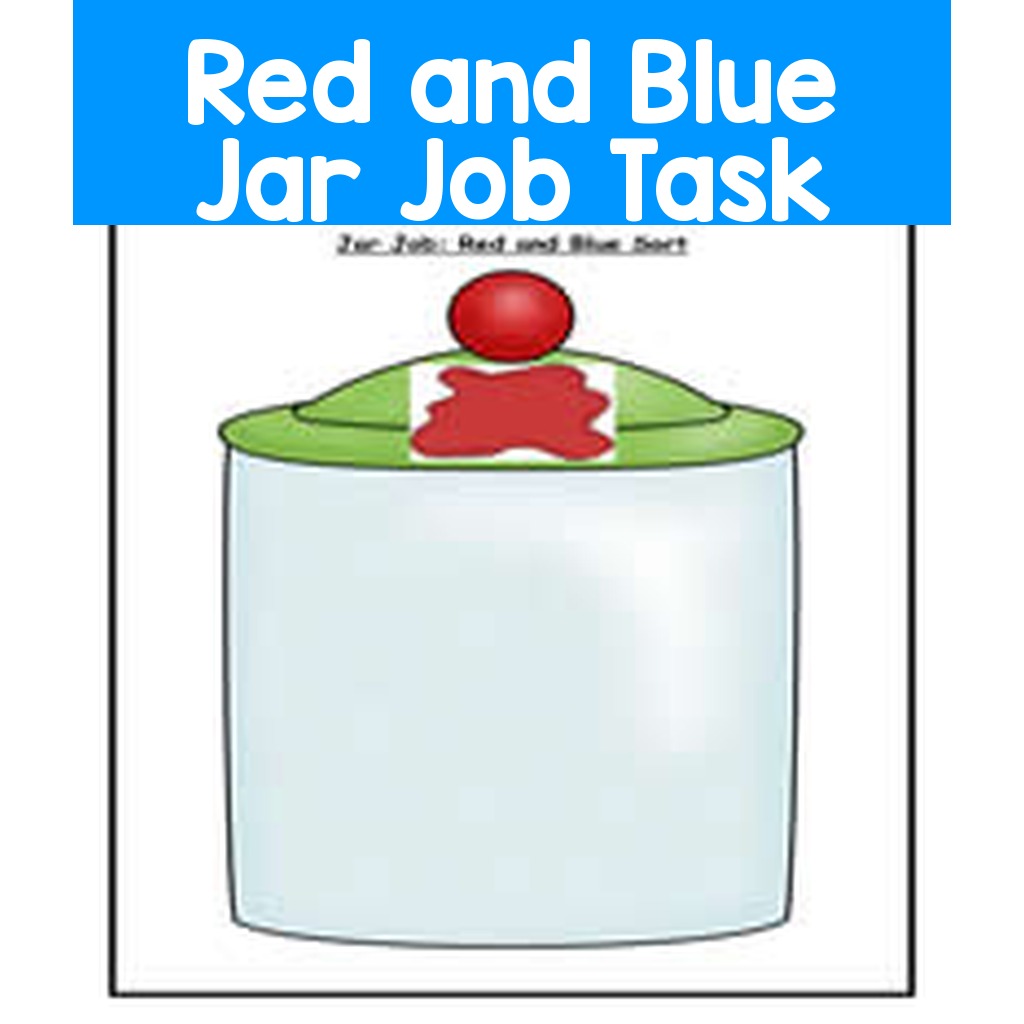 Red and Blue Jar Job Task