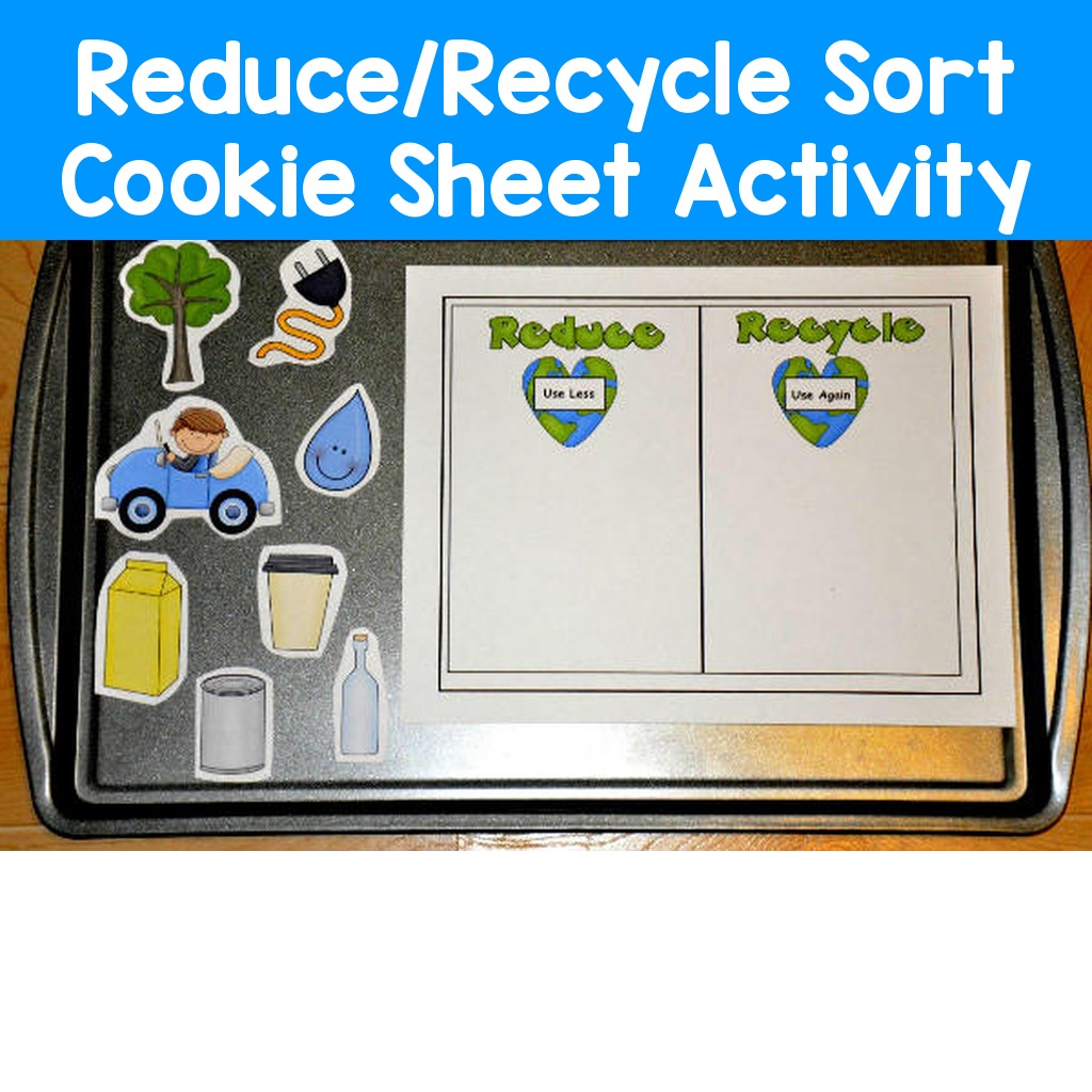 Reduce/Recycle Sort Cookie Sheet Activity