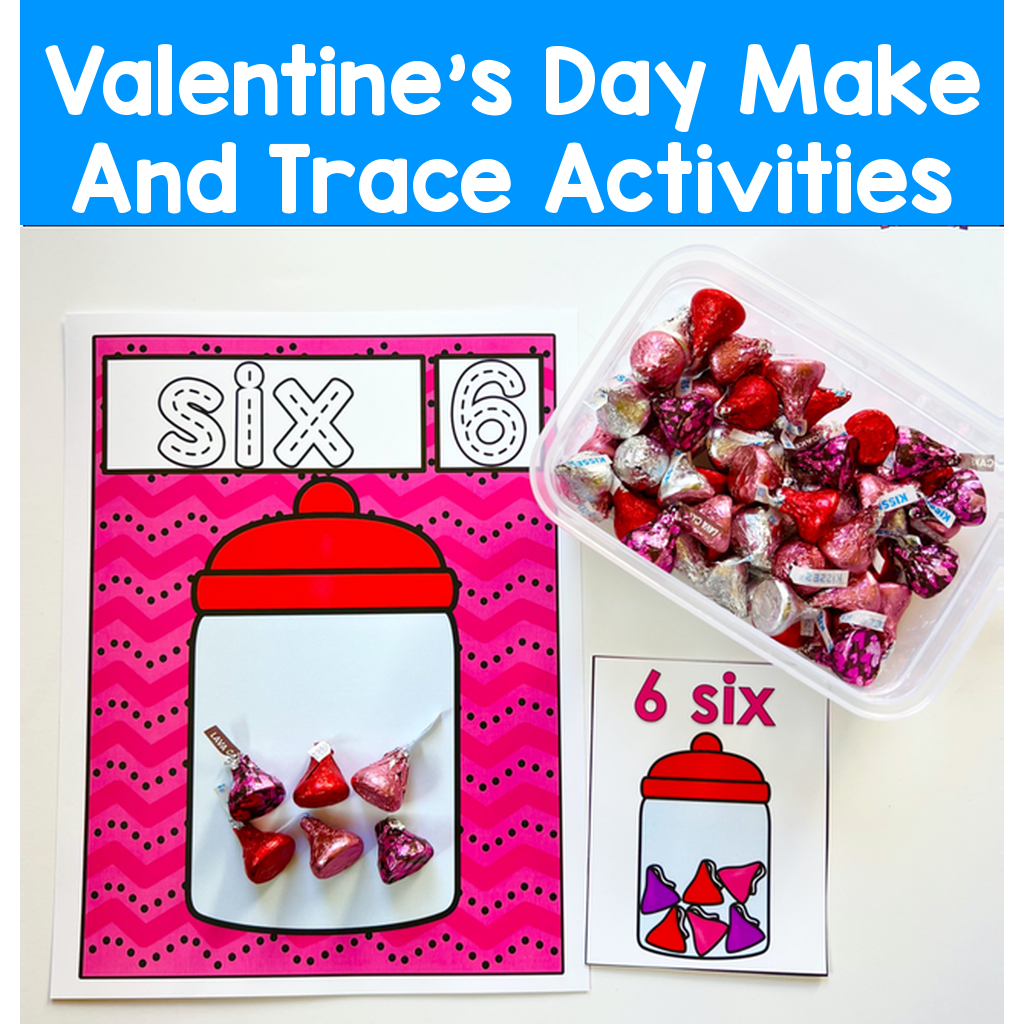 Valentine's Day Make And Trace Activities