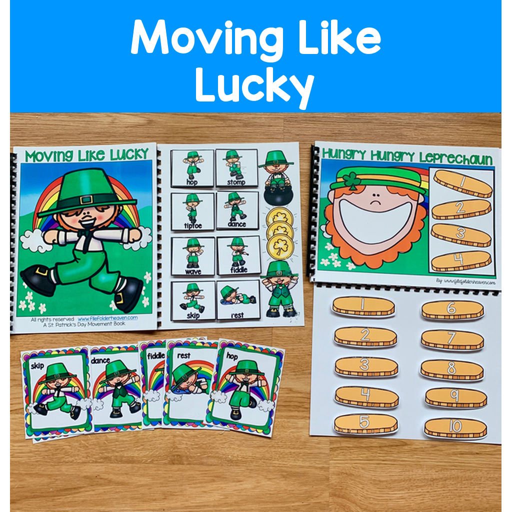 St. Patrick's Day Adapted Books