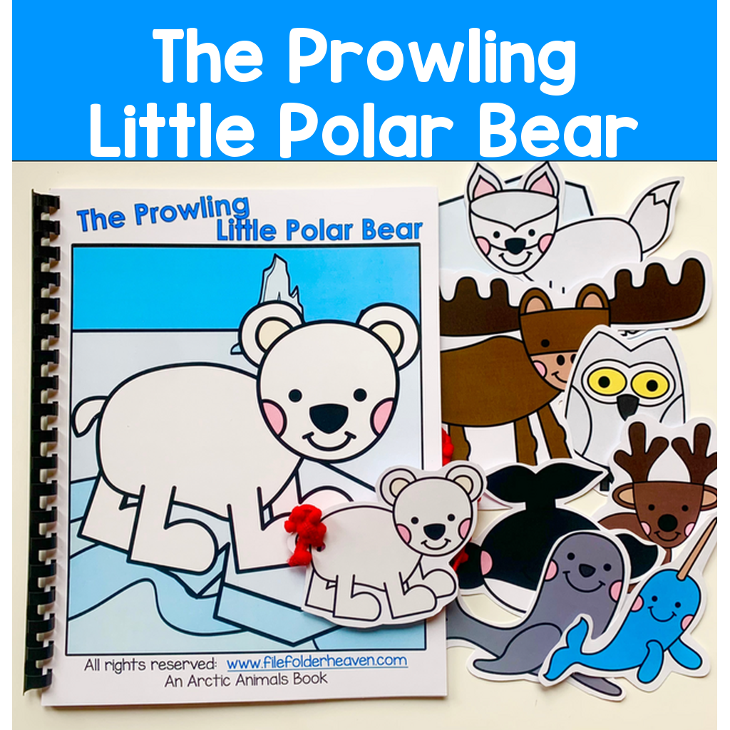 The Prowling Little Polar Bear Adapted Book And Activities
