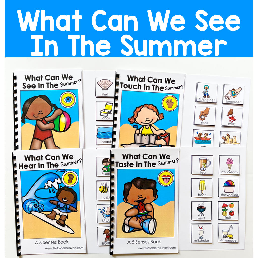 Summer Senses Adapted Books