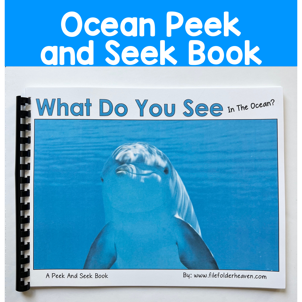 Ocean Peek And Seek. Book