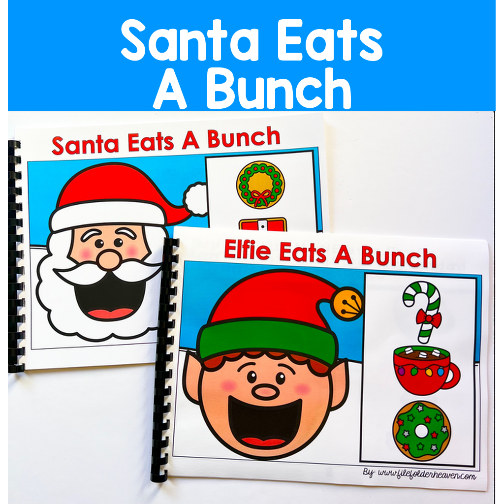 Christmas Adapted Books For Inferencing