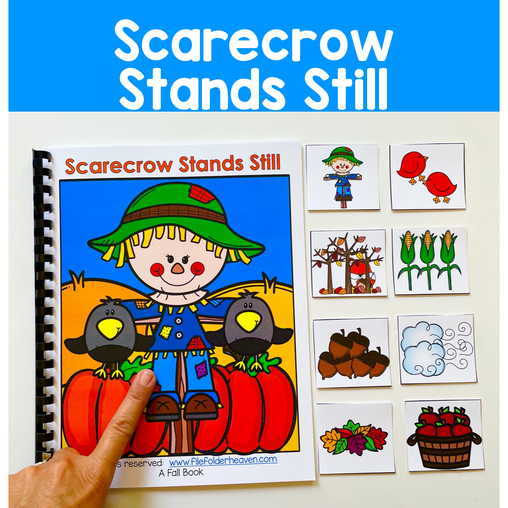 Fall Adapted Book And Activities:  "Scarecrow Stands Still"