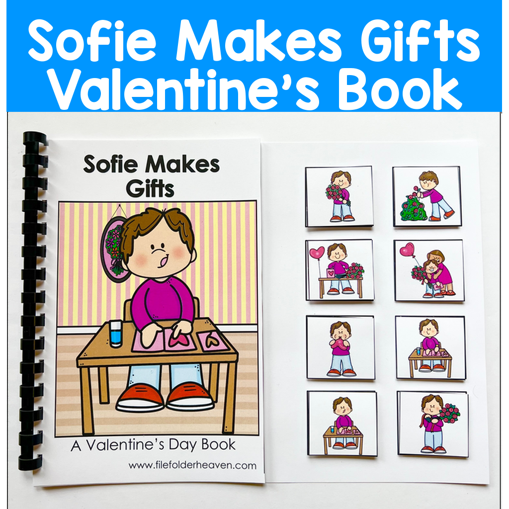 Valentine's Day Adapted Book