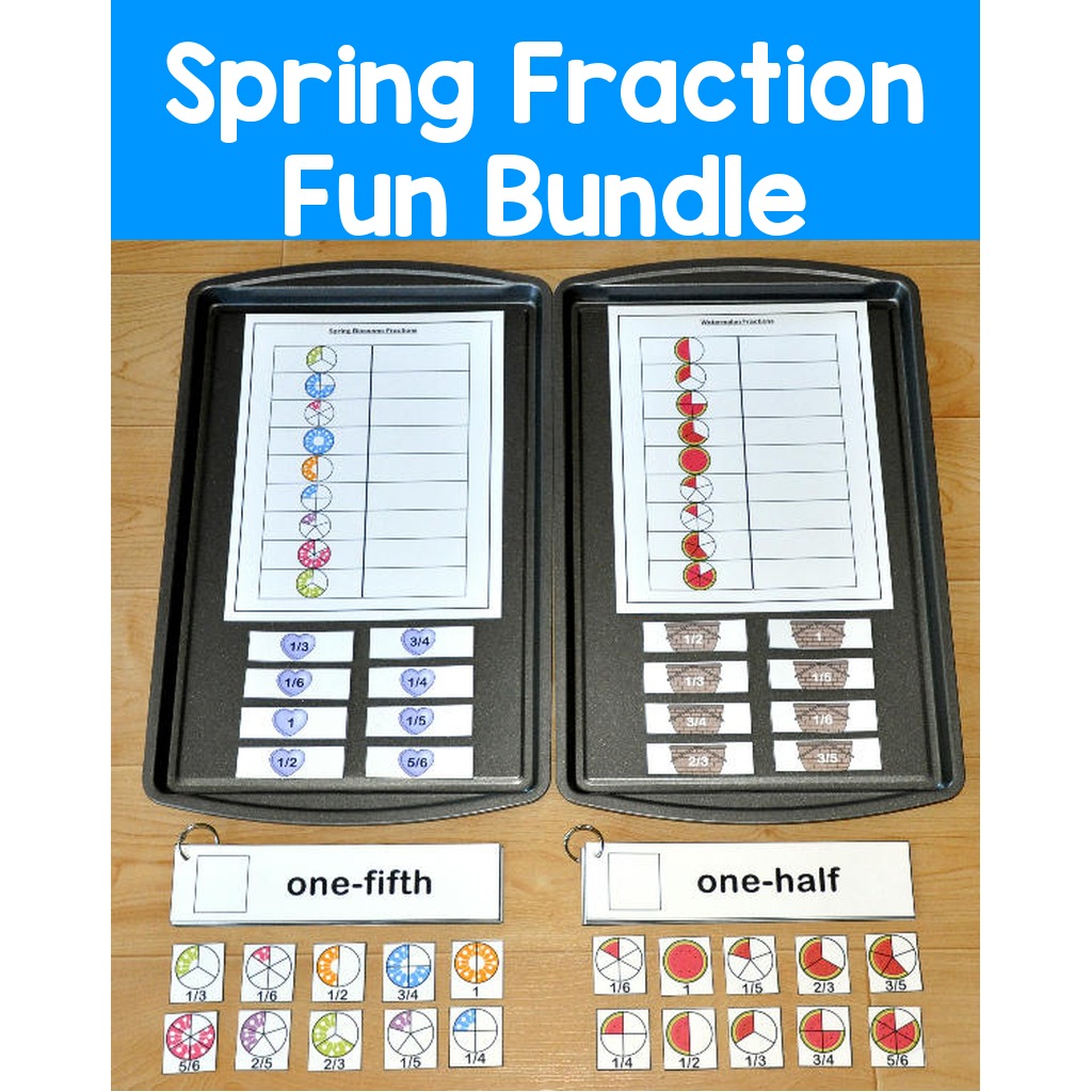 Spring Fraction Fun Bundle