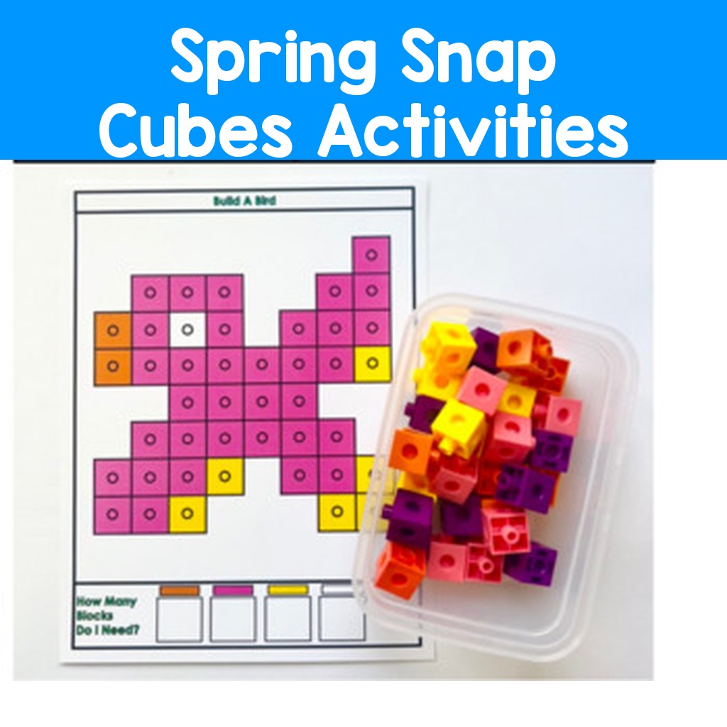 Spring Snap Cubes Activities