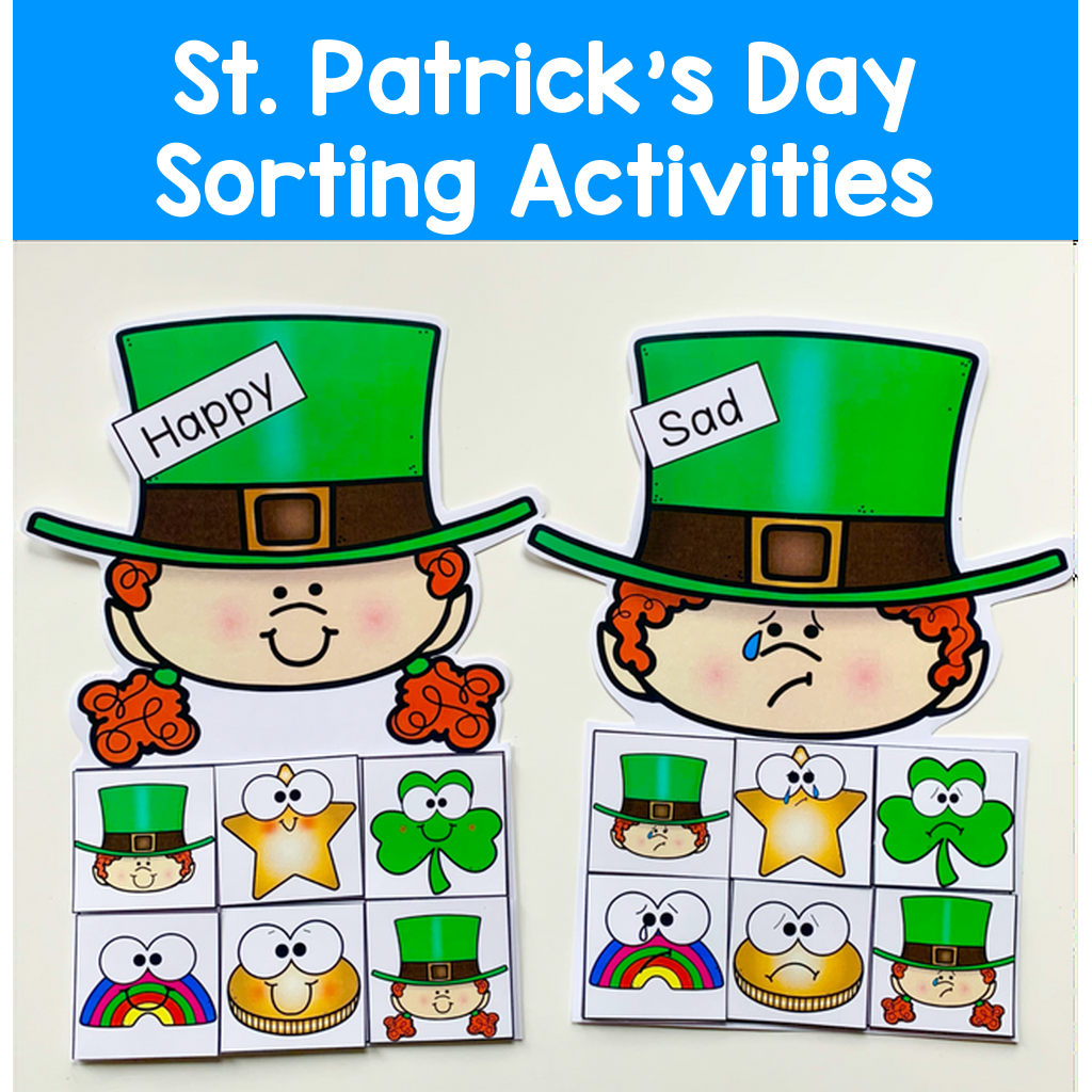 St. Patrick's Day Sorting Activities