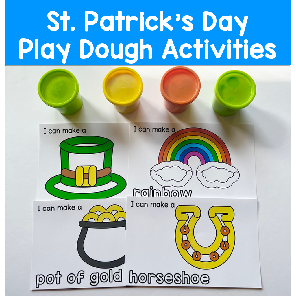 St. Patrick's Day Play Dough Activities