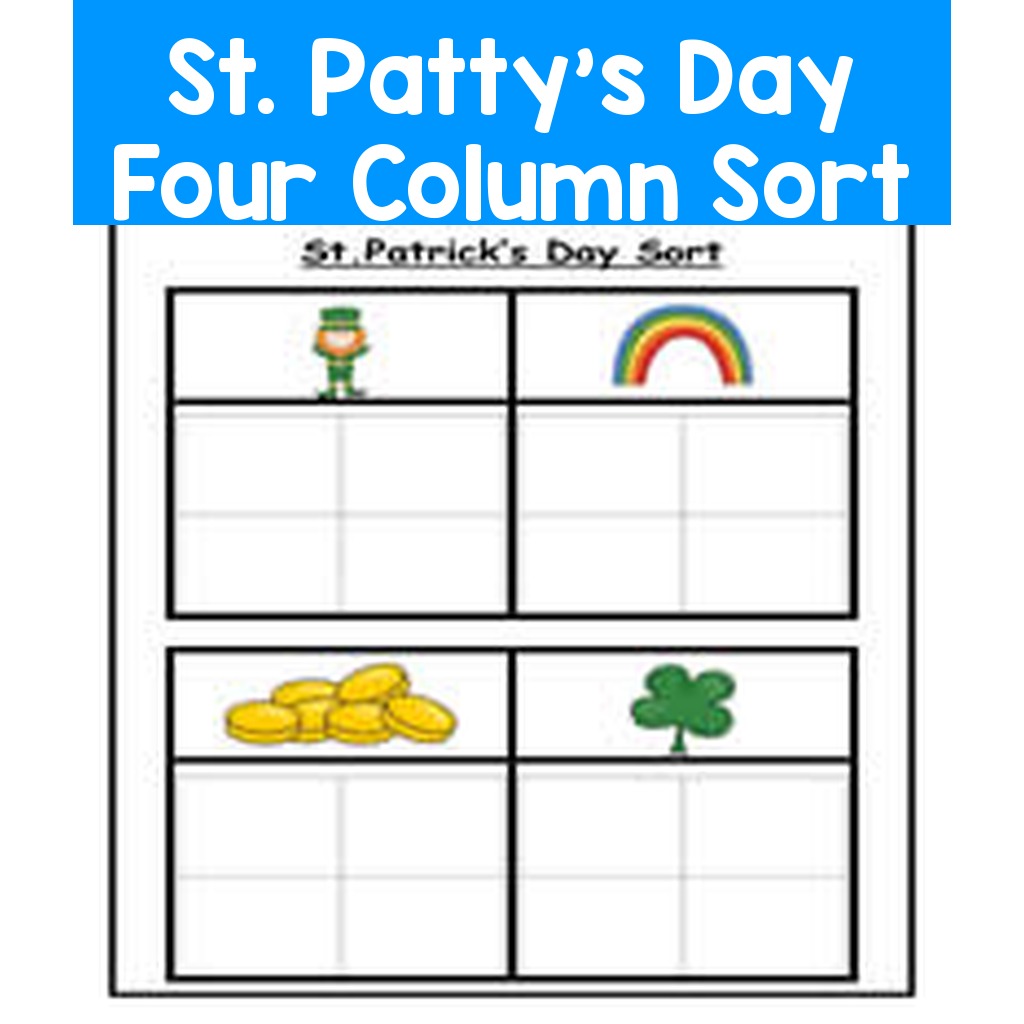 St. Patty's Day Four Column Sort
