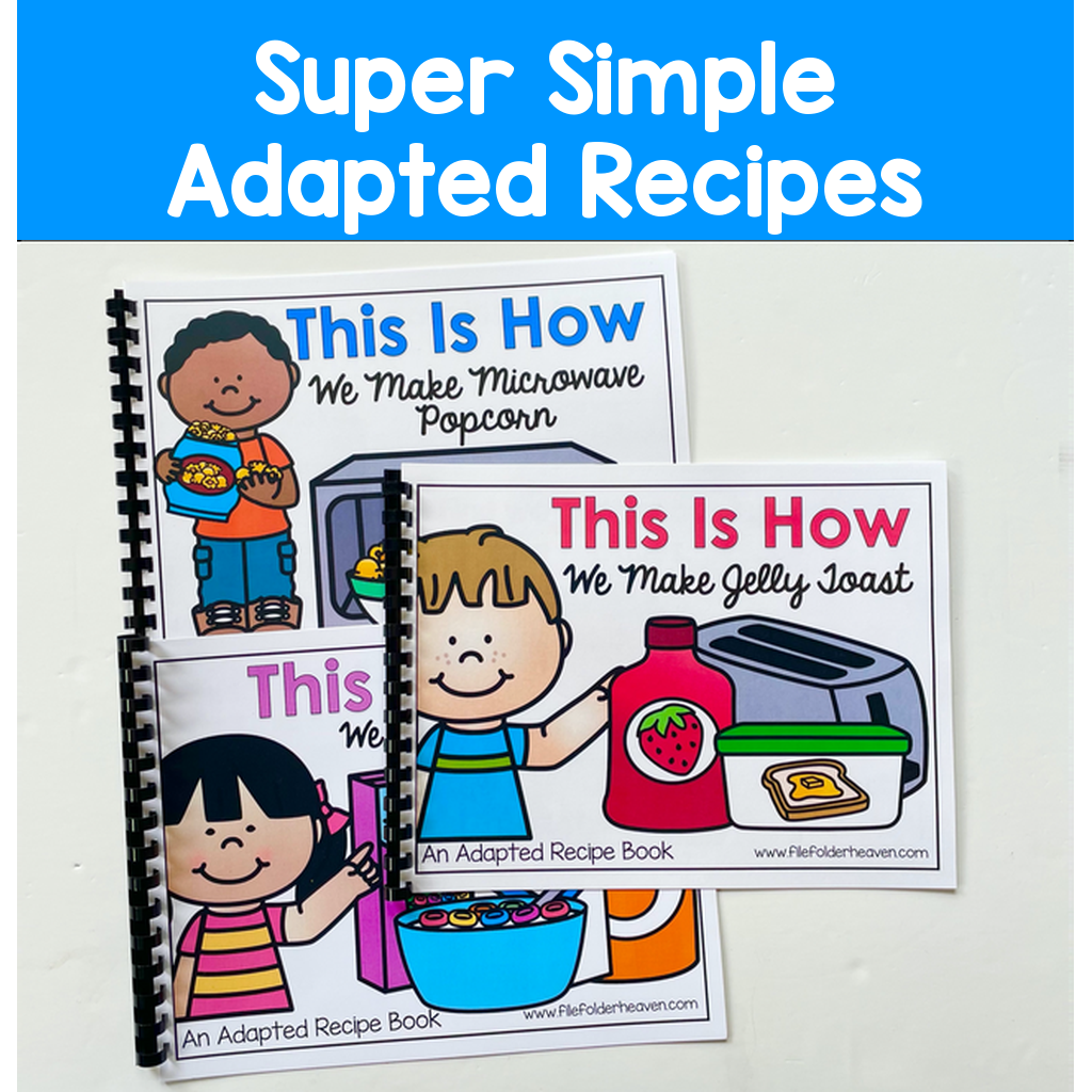 Super Simple Adapted Recipe Books