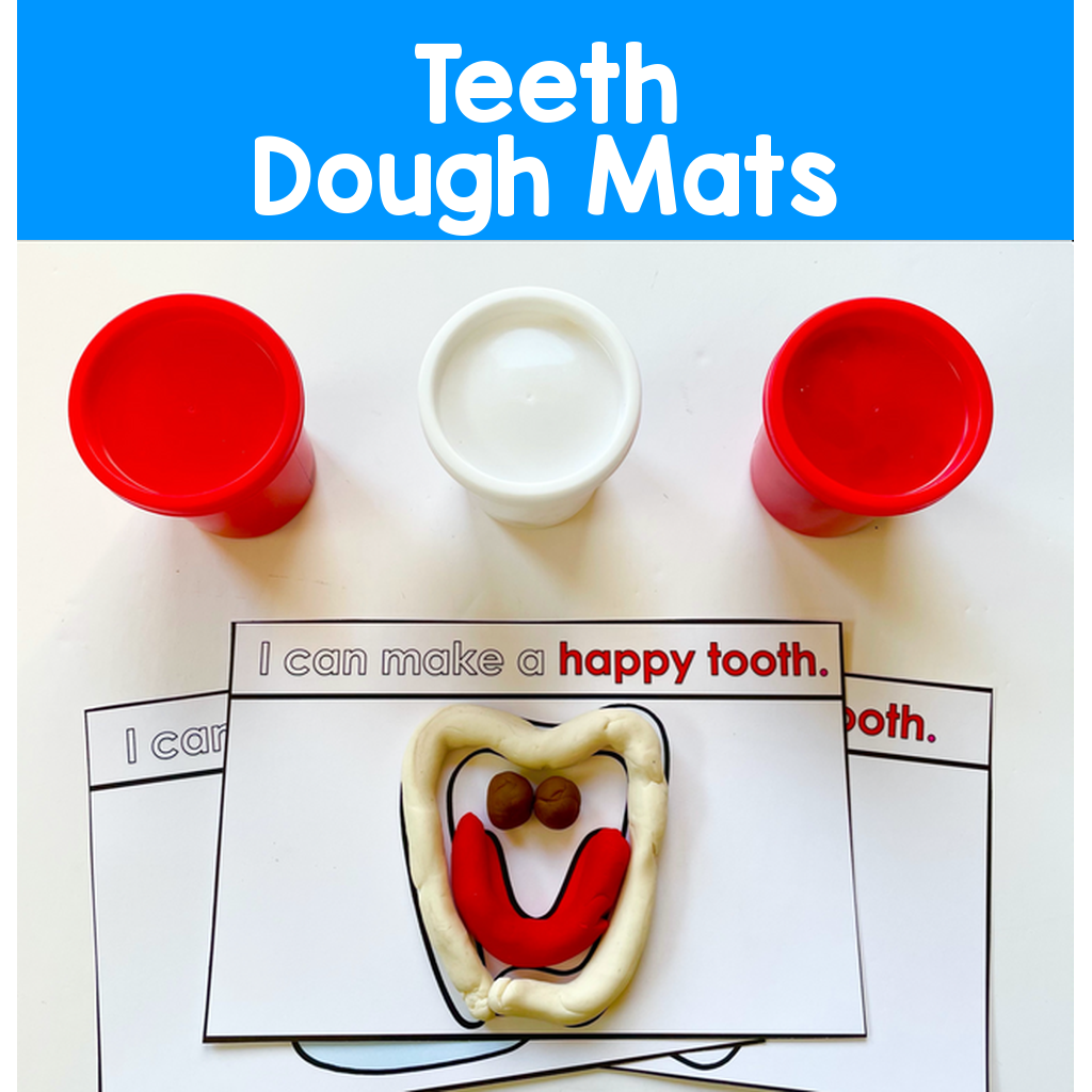 Teeth Dough Mats