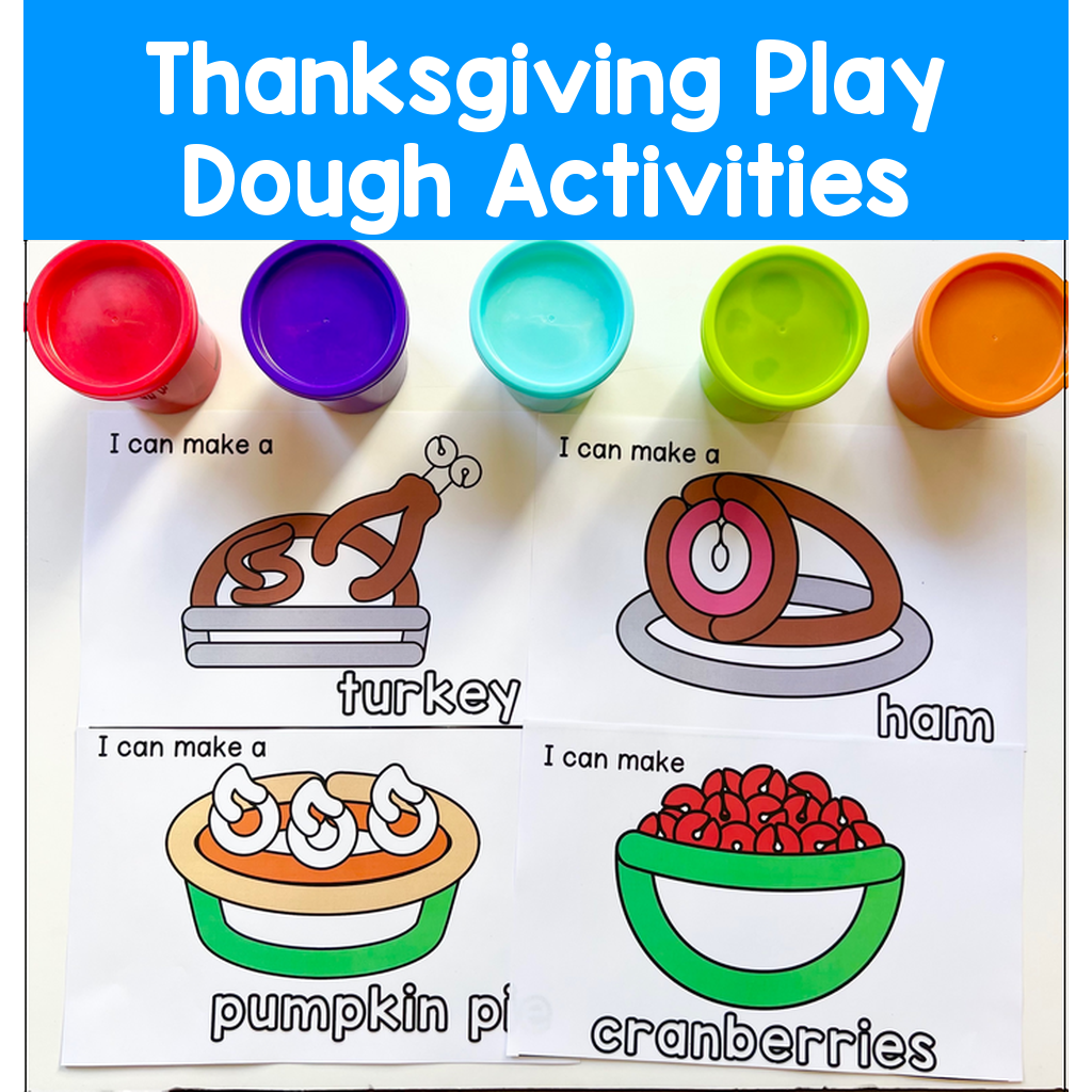 Thanksgiving Play Dough Activities