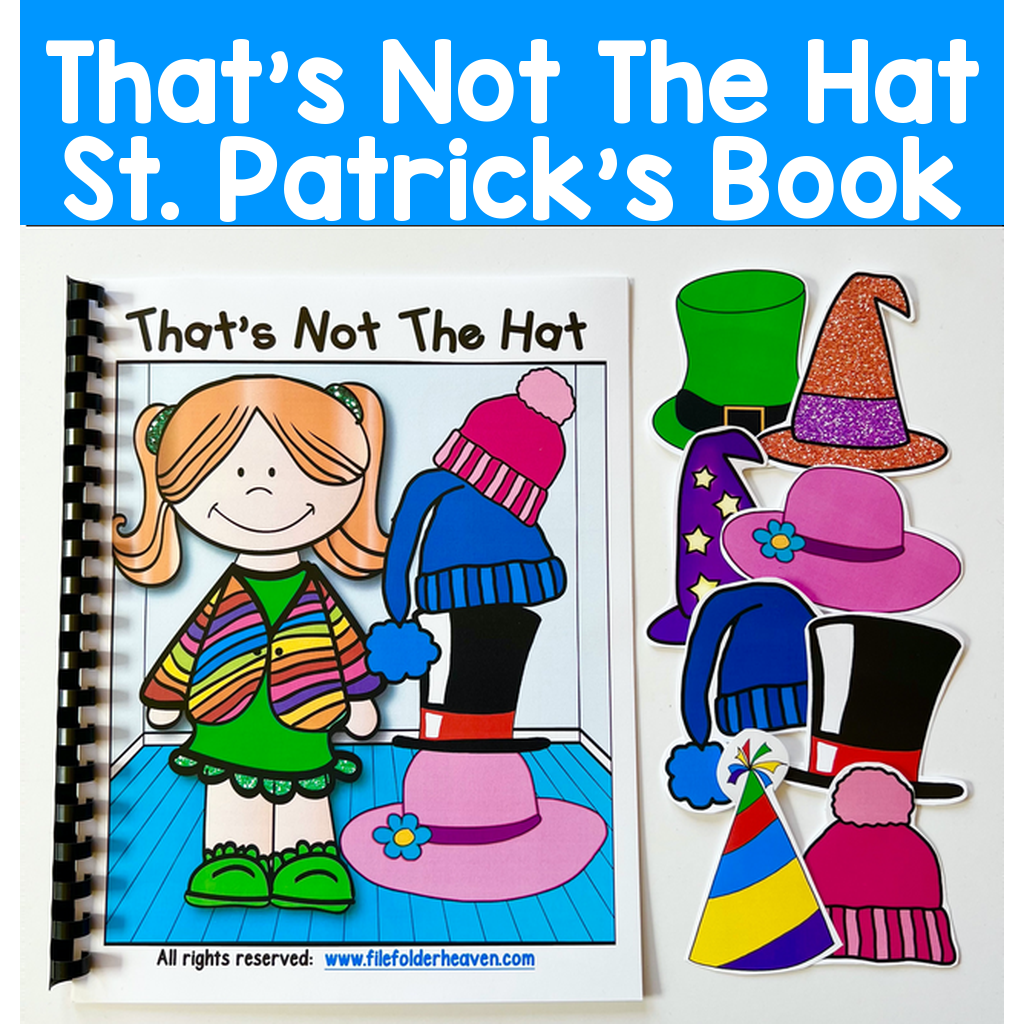"That's Not The Hat" St. Patrick's Day Adapted Book