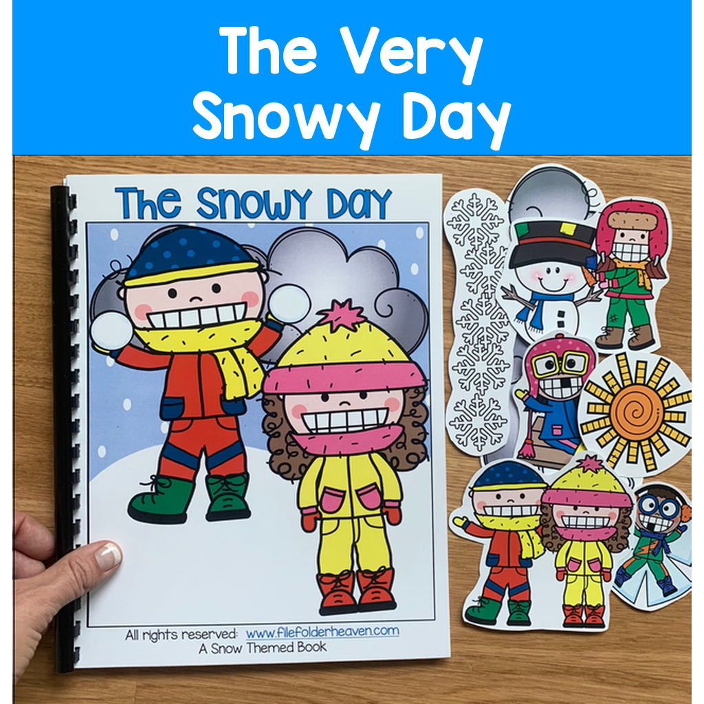 "The Very Snowy Day" Adapted Book And Activity Sets