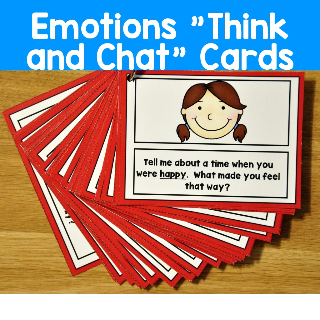 Emotions "Think and Chat" Cards