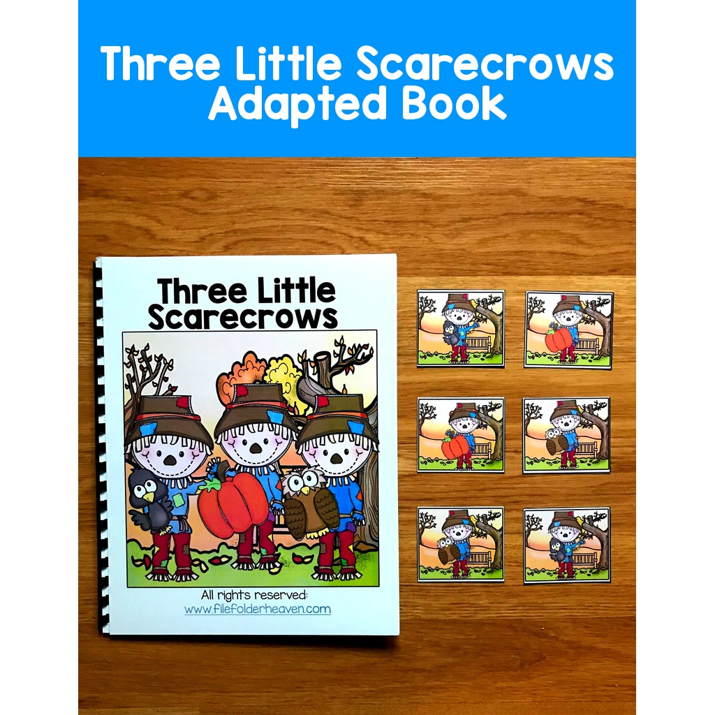Three Little Scarecrows Adapted Book