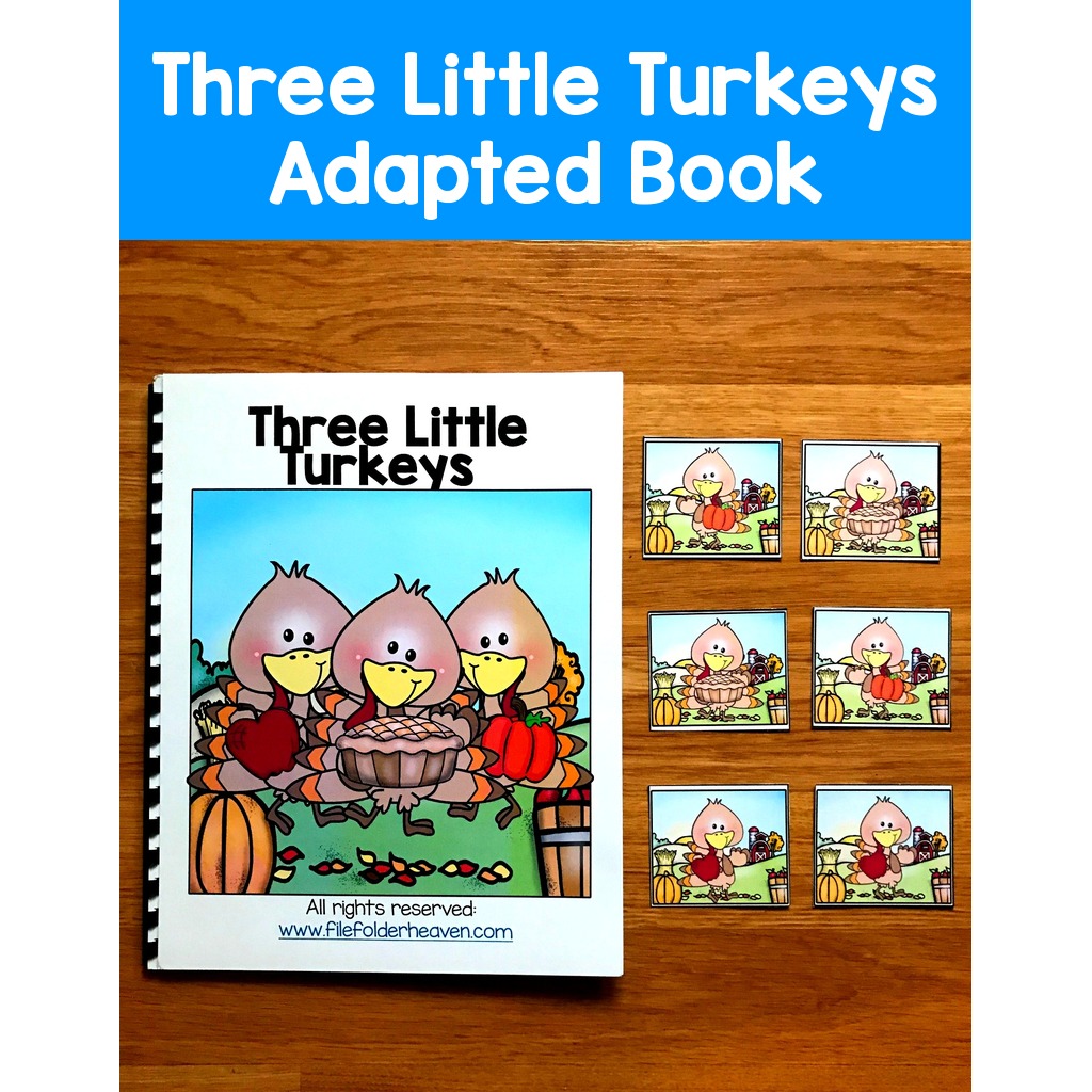 "Three Little Turkeys" Adapted Book