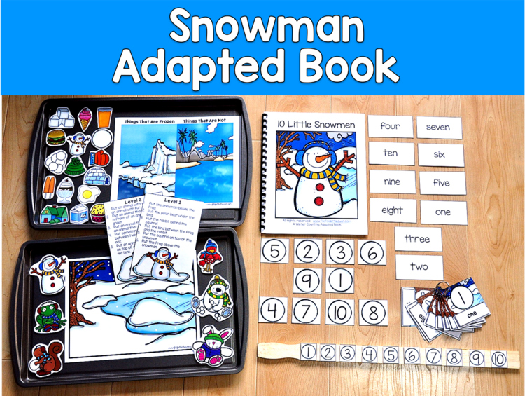 It's Cold Outside Adapted Book Unit