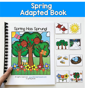 Spring Adapted Book: Spring Has Sprung | Pre-K SPED Autism ECSE