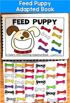 Puppy Numbers File Folder Game