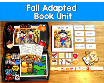 Fall Adapted Book Unit | Fall Vocabulary | Speech Therapy SPED Autism