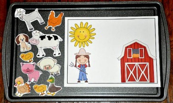 Farm Cookie Sheet Activities