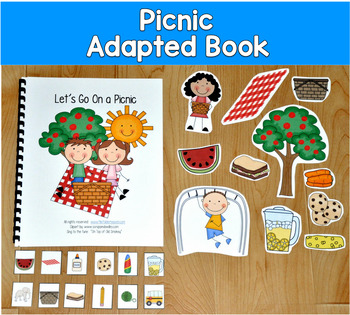 Picnic Adapted Book | Let’s Go on a Picnic | PreK SPED Autism SLP