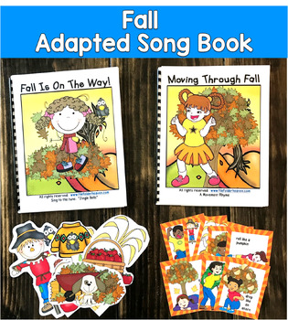 Fall Adapted Books With Movement: "Fall Is On The Way" and "Moving Through Fall"