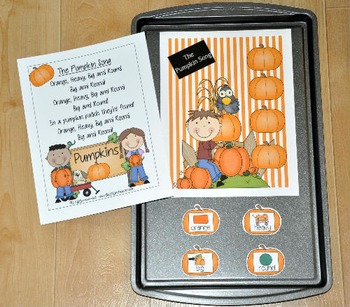 Pumpkins Free:  Cookie Sheet Song