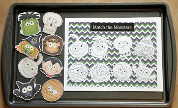Halloween Cookie Sheet Activities