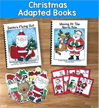 Christmas Adapted Books Music Movement | Vocabulary Gross Motor | OT SLP SPED