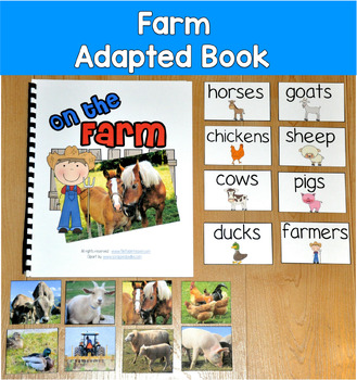 Farm Adapted Book with Real Photos | On the Farm