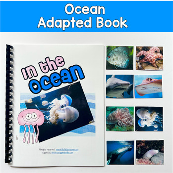 Ocean Adapted Book | Real Photos | In the Ocean