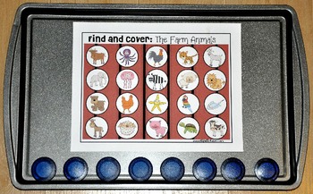 Farm Activities--"Find and Cover"