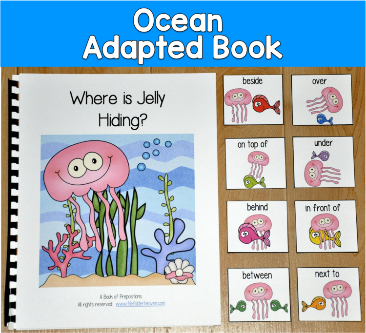 Ocean Adapted Book | Where Is Jelly Hiding?